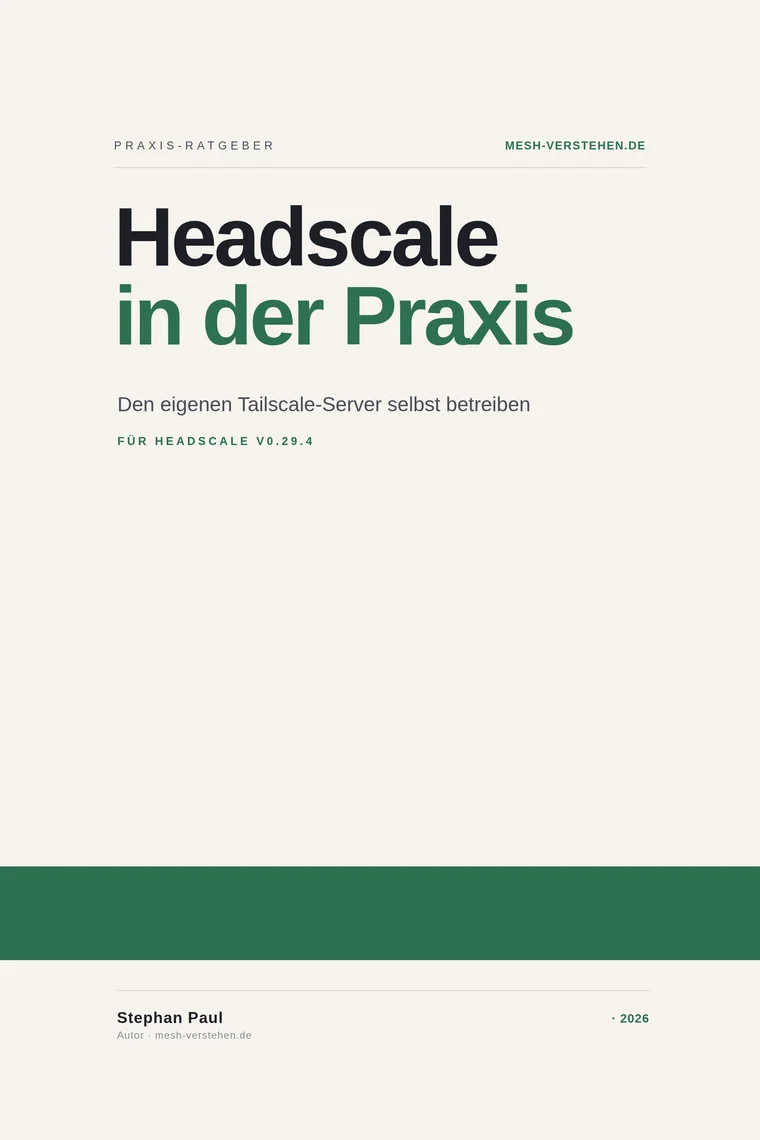 Cover: Headscale in der Praxis